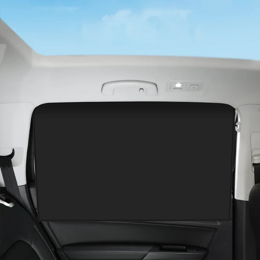 Magnetic Car Sunshade - UV Protection Window Curtains Double Sided