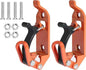 Tool Fixing Bracket Set - Wall Mount Quick Release Clamp 4PCS Black