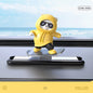 Car Dashboard Decoration - Skateboard Bear Magnetic Parking Plate