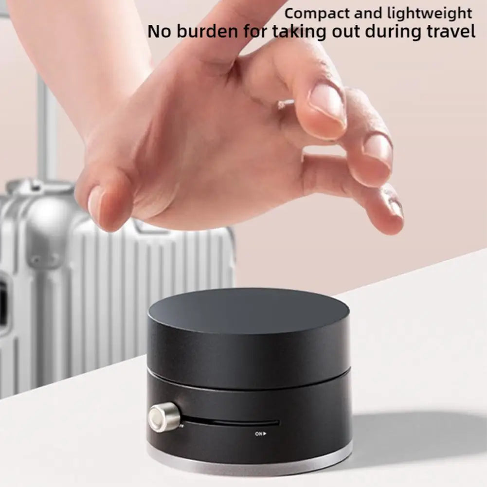 Premium Magnetic Car Phone Holder - Double-Sided Suction Cup Mount with 360° Rotation & Foldable Design