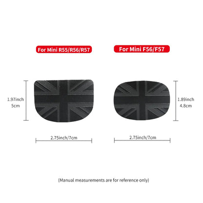 Mini Cooper Leather Rear Seat Handle Cover - R56 R55 F56 F57 Decal