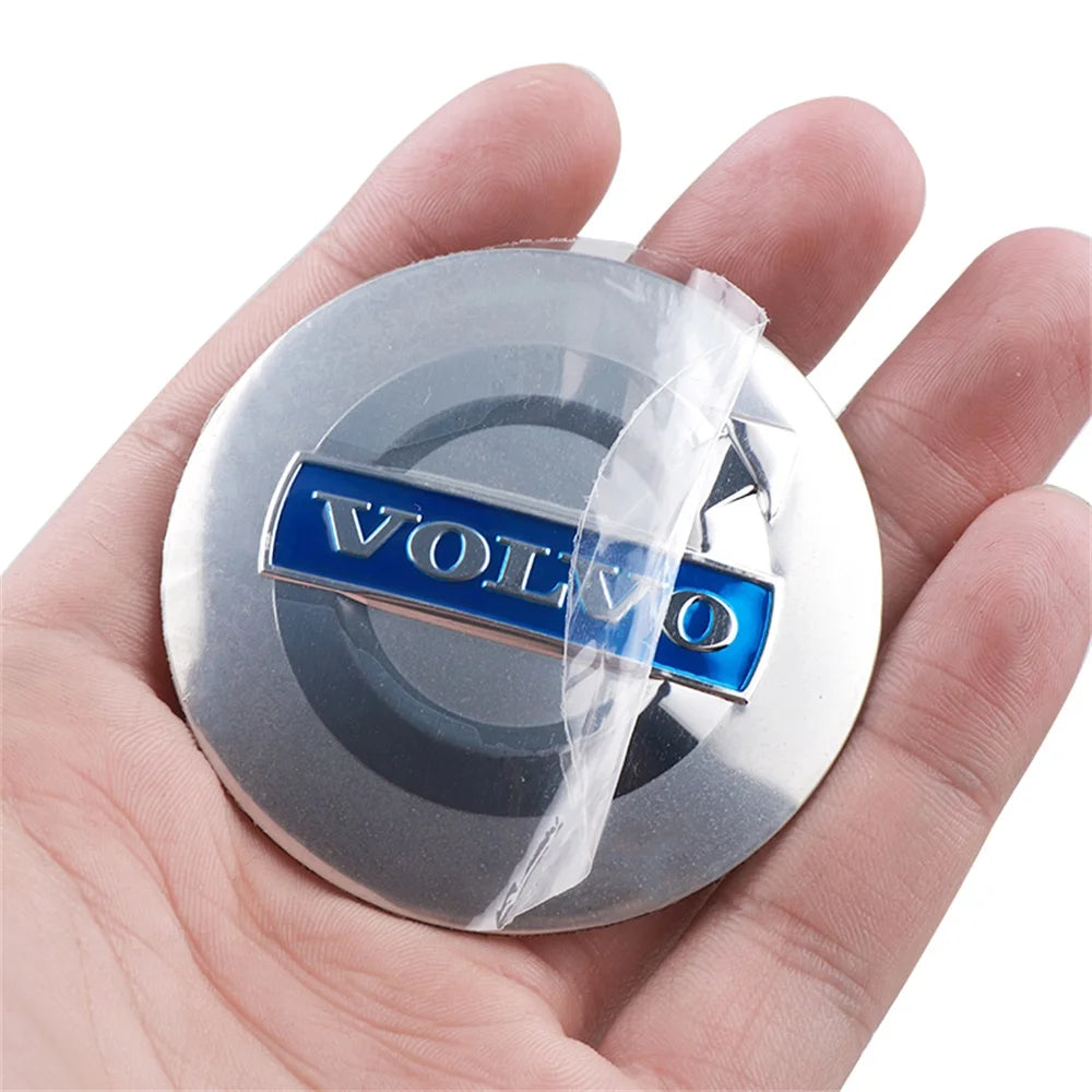 Volvo Wheel Center Stickers 56mm - Hub Cap Decals for R-Design Models
