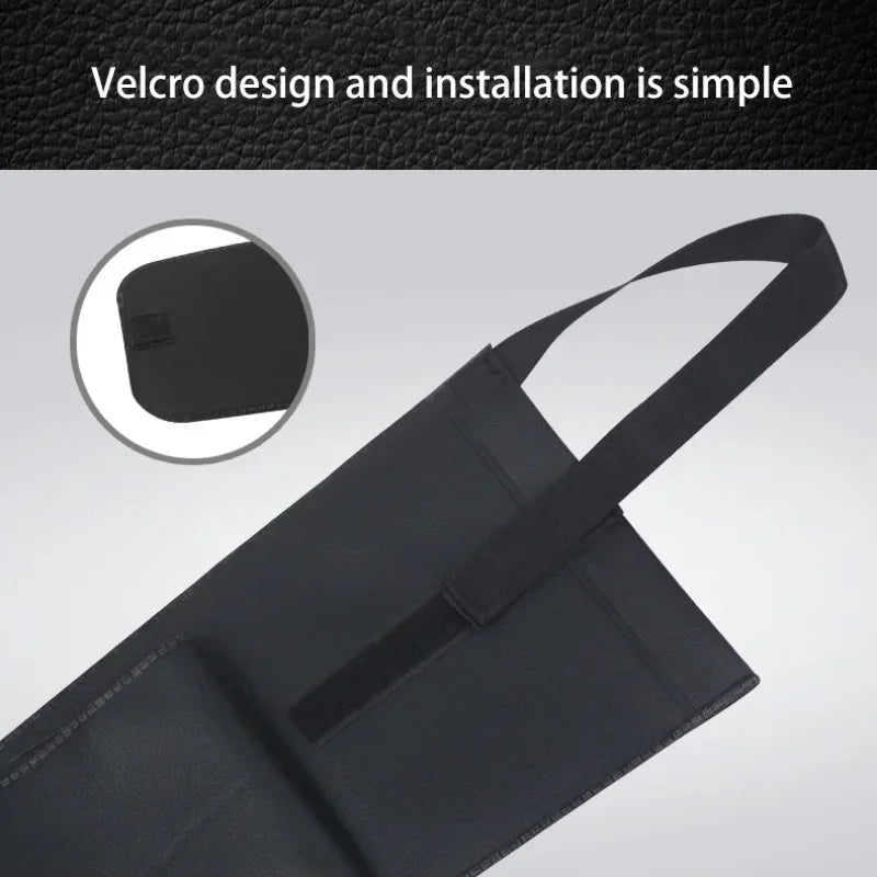 STONEGO Car Umbrella Storage Bag Holder Synthetic Leather waterproof Car Seat Back Auto Tidying Accessories Saving-space