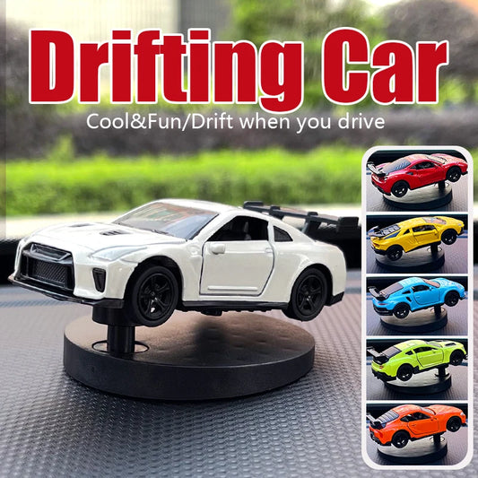 Drift Car Dashboard Toy Model - Swing Turning Sports Race Ornament