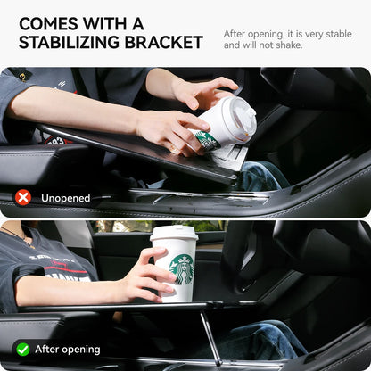 Tesla Steering Wheel Laptop Tray - Portable Office Desk for Model S/3/X/Y Highland Juniper