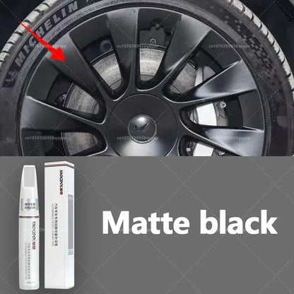 Tesla Paint Touch Up Pen Set - Pearl White & Deep Sea Blue Wheel Repair Kit