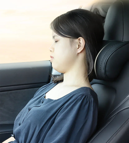 KJOY Car Headrest Neck Pillow Memory Foam - Tesla Model 3/Y/X