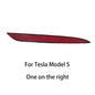Tesla Model 3/Y/X/S Rear Bumper Reflector - Red Lens Light Cover Model S Right 1