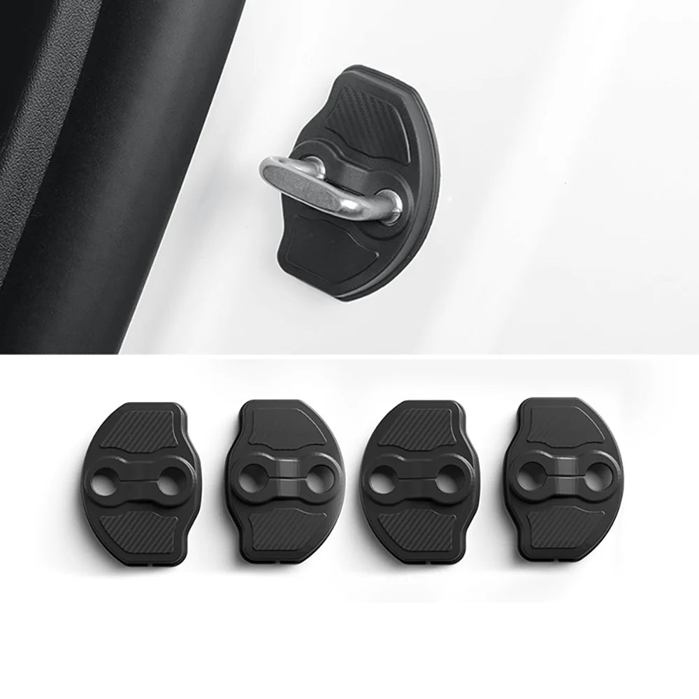 Tesla Model Y Juniper Door Lock Protection Cover - 2025 Launch TPE Shell