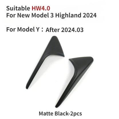 Tesla Model 3 Highland 2024 Yan Kamera Koruyucu Kapak - ABS Lens Koruma