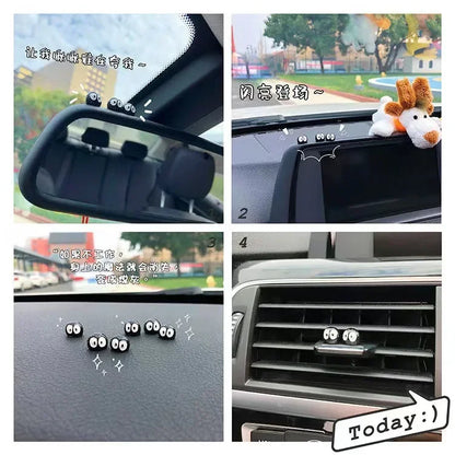Cute Black Elf Car Interior Decoration - Rearview Mirror Ornaments