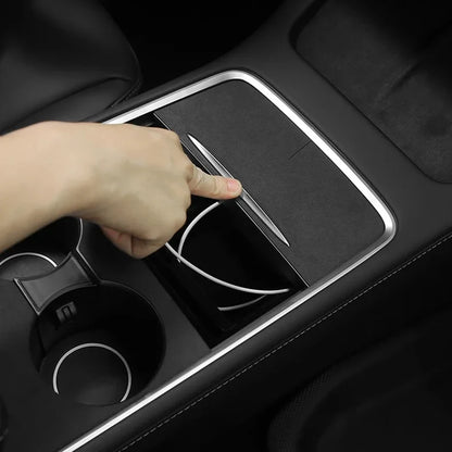 Tesla Model 3/Y Suede Central Control Panel Protector Cover Sticker