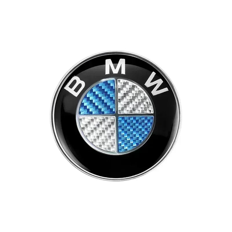 BMW Hood Emblem Badge 74mm/82mm - Front Rear Logo for All BMW Models