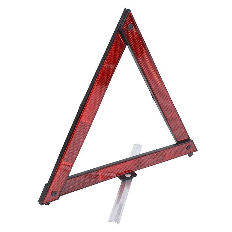 Car Emergency Warning Triangle - Foldable Reflective Safety Sign