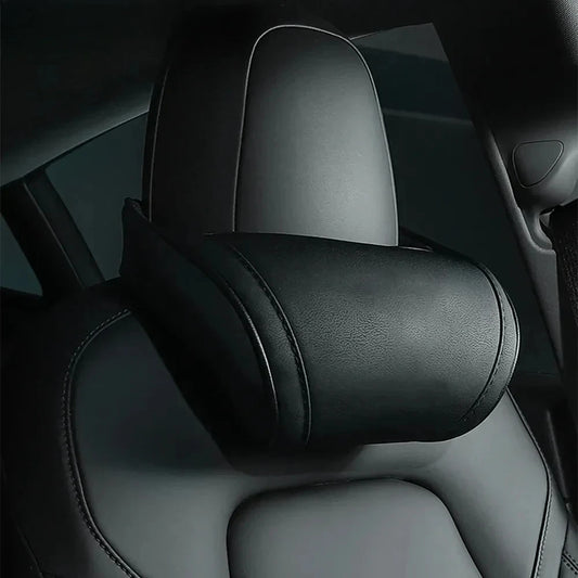 KJOY Car Headrest Neck Pillow Memory Foam - Tesla Model 3/Y/X