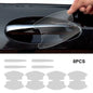 Car Door Handle Protection Stickers - 8PCS Transparent Anti-Scratch Guards