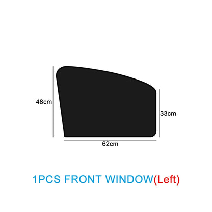 Magnetic Car Sunshade - UV Protection Window Curtains Double Sided