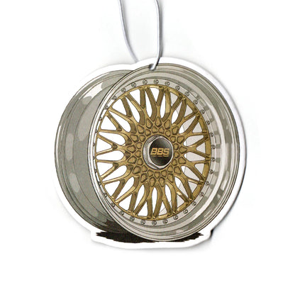 JDM Car Air Freshener Rearview Mirror Perfume - Turbo Brake Disc