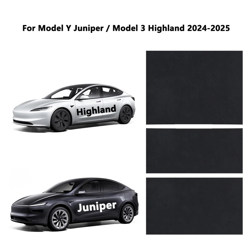 Tesla Model 3/Y Suede Central Control Panel Protector Cover Sticker