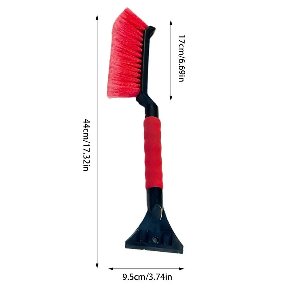 Car Snow Brush Ice Scraper - 2-in-1 Ergonomic Winter Tool