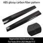 Tesla Model 3 Y Dashboard Trim Strip - Carbon Fiber ABS ABS bright carbon 1