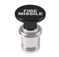 Fire Missiles Button Car Cigarette Lighter - 12V Anodized Aluminum Replacement
