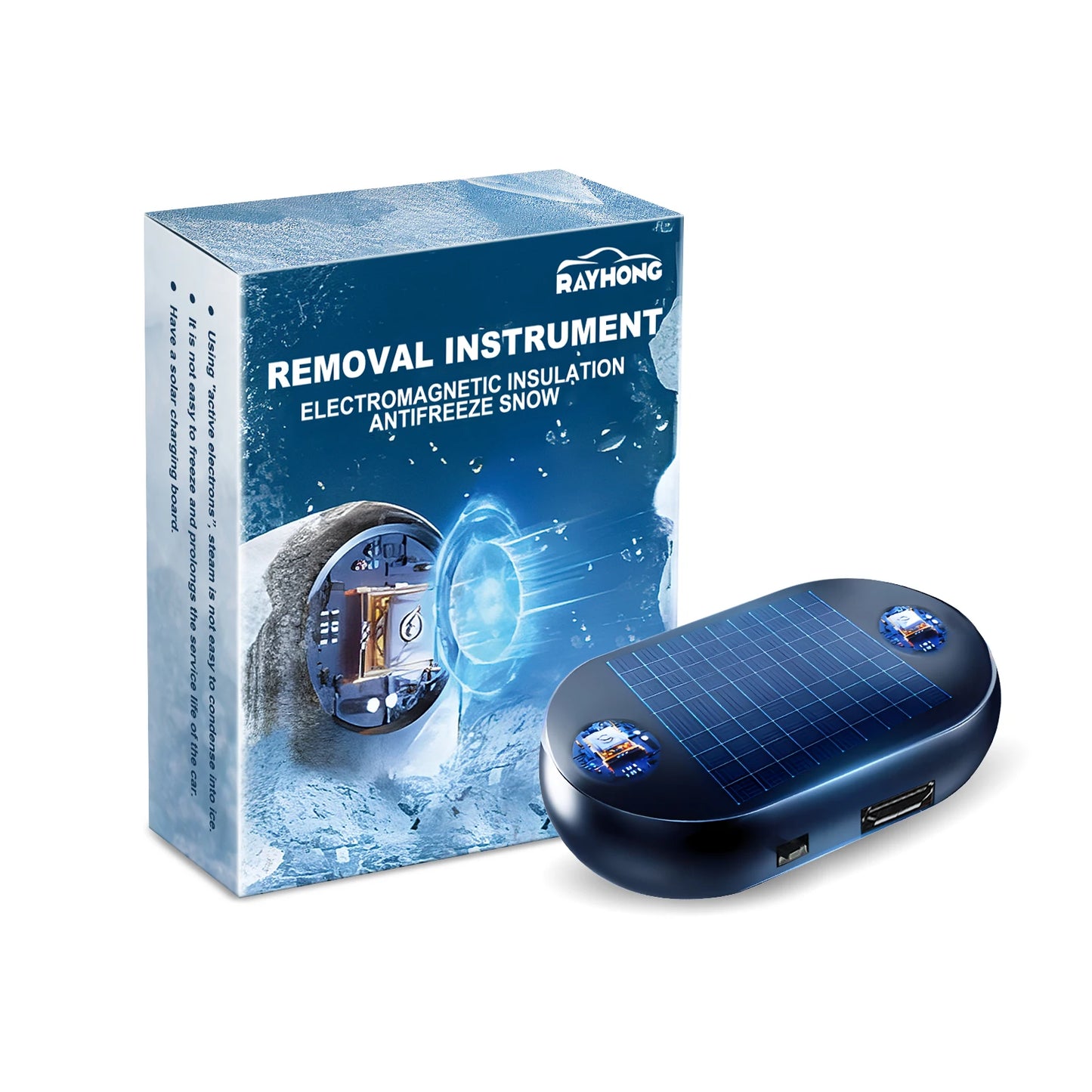 Car Solar Antifreeze Device - Windshield Deicer Snow Removal Tool