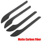 Tesla Model 3 Y Carbon Fiber Door Handle Covers - 4pcs Set Matte Carbon Fiber 2021-NOW