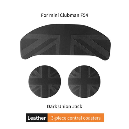 Union Jack Car Cup Holder Coaster - Mini Cooper F55 F56 F60