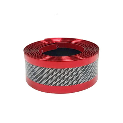 Car Door Sill Protector - Anti-Scratch Threshold Strip Carbon Fiber