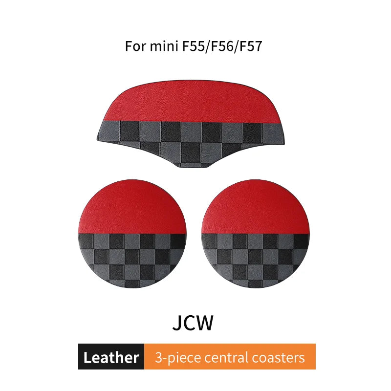 Union Jack Car Cup Holder Coaster - Mini Cooper F55 F56 F60
