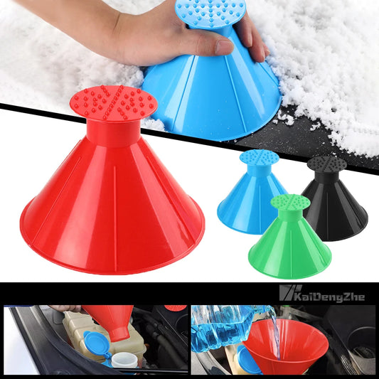 Magic Cone Ice Scraper - Winter Windshield Snow Remover Tool