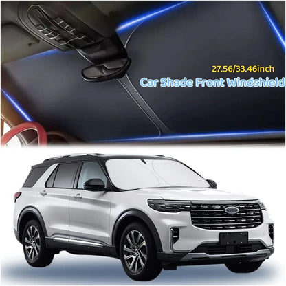 Car Windshield Sun Shade Cover - UV Protection for Car Truck SUV