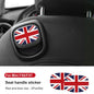 Mini Cooper Leather Rear Seat Handle Cover - R56 R55 F56 F57 Decal