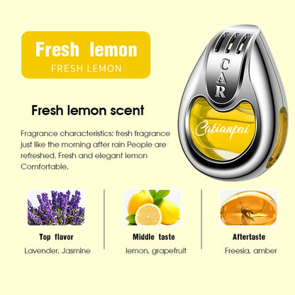 Car Air Freshener Vent Diffuser - Long-lasting Aromatherapy Pendant