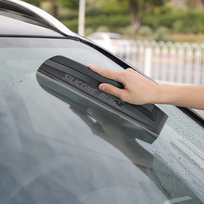Car Squeegee Tool - Non-Scratch Silicone Window Wiper Blade