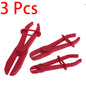 3-Piece Hose Clamp Pliers Set - Brake Fuel Water Line Removal Tool
