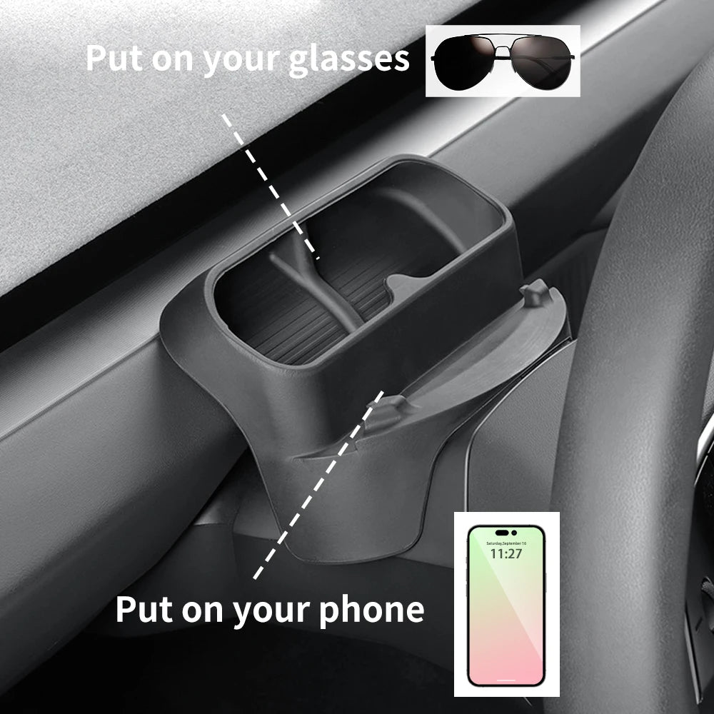 Tesla Model Y Juniper 2025 Steering Wheel Phone Holder