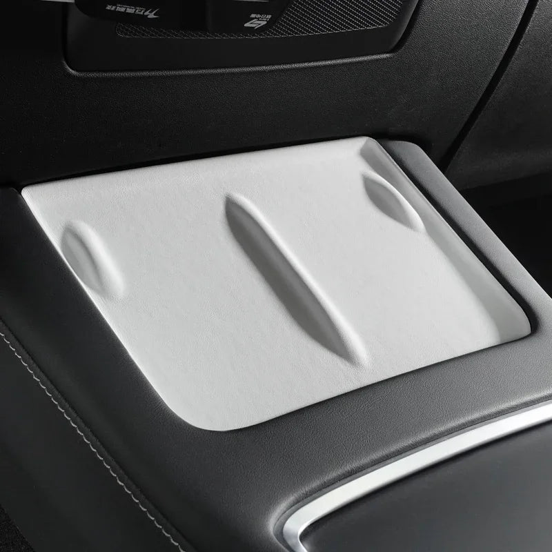 Tesla Model Y Model 3 Carbon Fiber Console - Wireless Charging