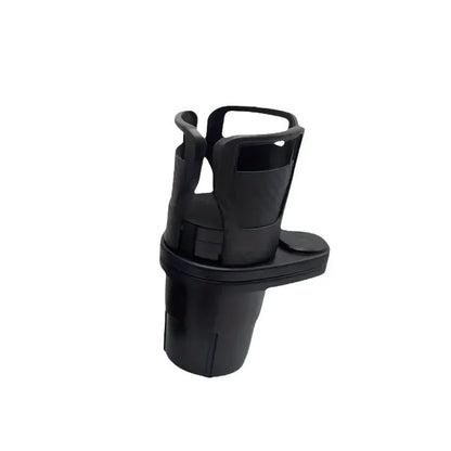 Car Cup Holder Expander - Adjustable Dual Cup Holder with Phone Mount
