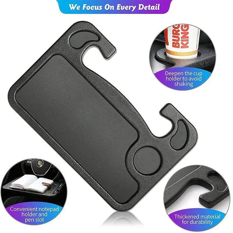 Car Steering Wheel Dining Table Tray - Multi-Functional Car Desk