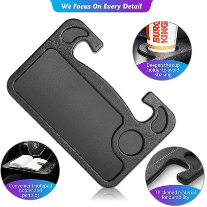 Car Steering Wheel Dining Table Tray - Multi-Functional Car Desk