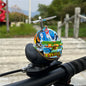 Car Duck Ornament Bicycle Horn - Squeeze Bell with Helmet Straps