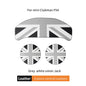 Union Jack Car Cup Holder Coaster - Mini Cooper F55 F56 F60
