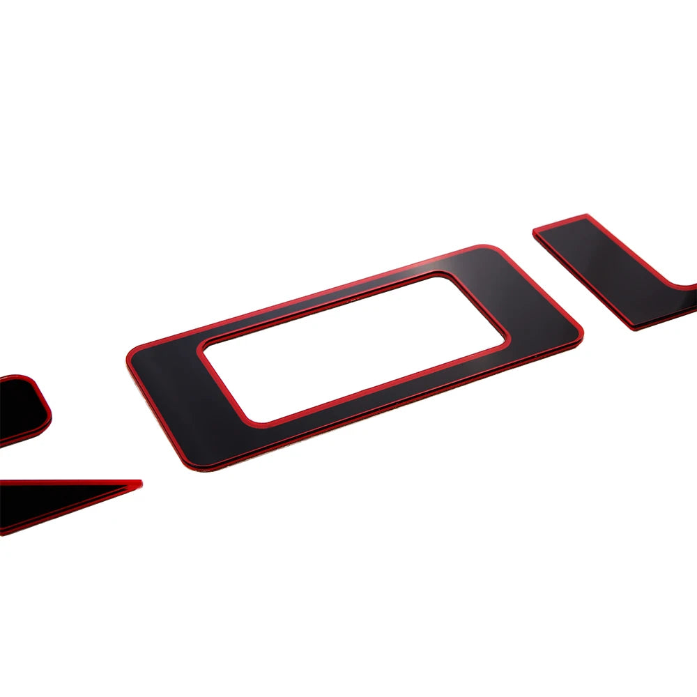 Chevrolet Silverado Tailgate Letters - 3D ABS Inserts 2019-2022