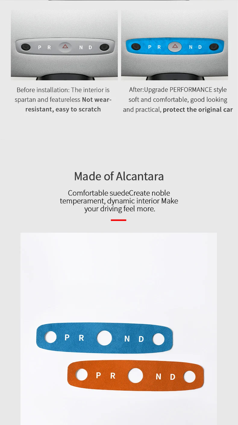 Tesla Model 3 Highland Y Alcantara Reading Light Trim 2023+