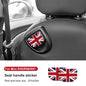 Mini Cooper Leather Rear Seat Handle Cover - R56 R55 F56 F57 Decal