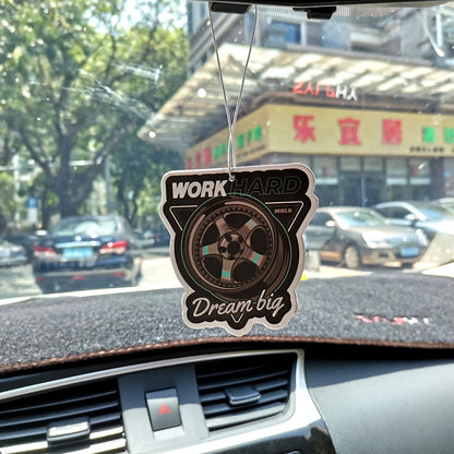 JDM Car Air Freshener Rearview Mirror Perfume - Turbo Brake Disc