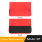 Tesla Model 3 Y Screen Sunshade - Anti-UV Display Cover RED