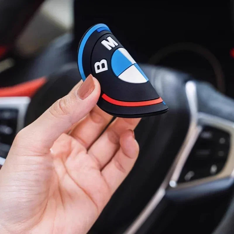BMW Car Cup Mat 2PCS - Universal Cup Holder Coasters for X1/X2/X3/X4/X5/X6 1/2/3/4/5/6/7 Series